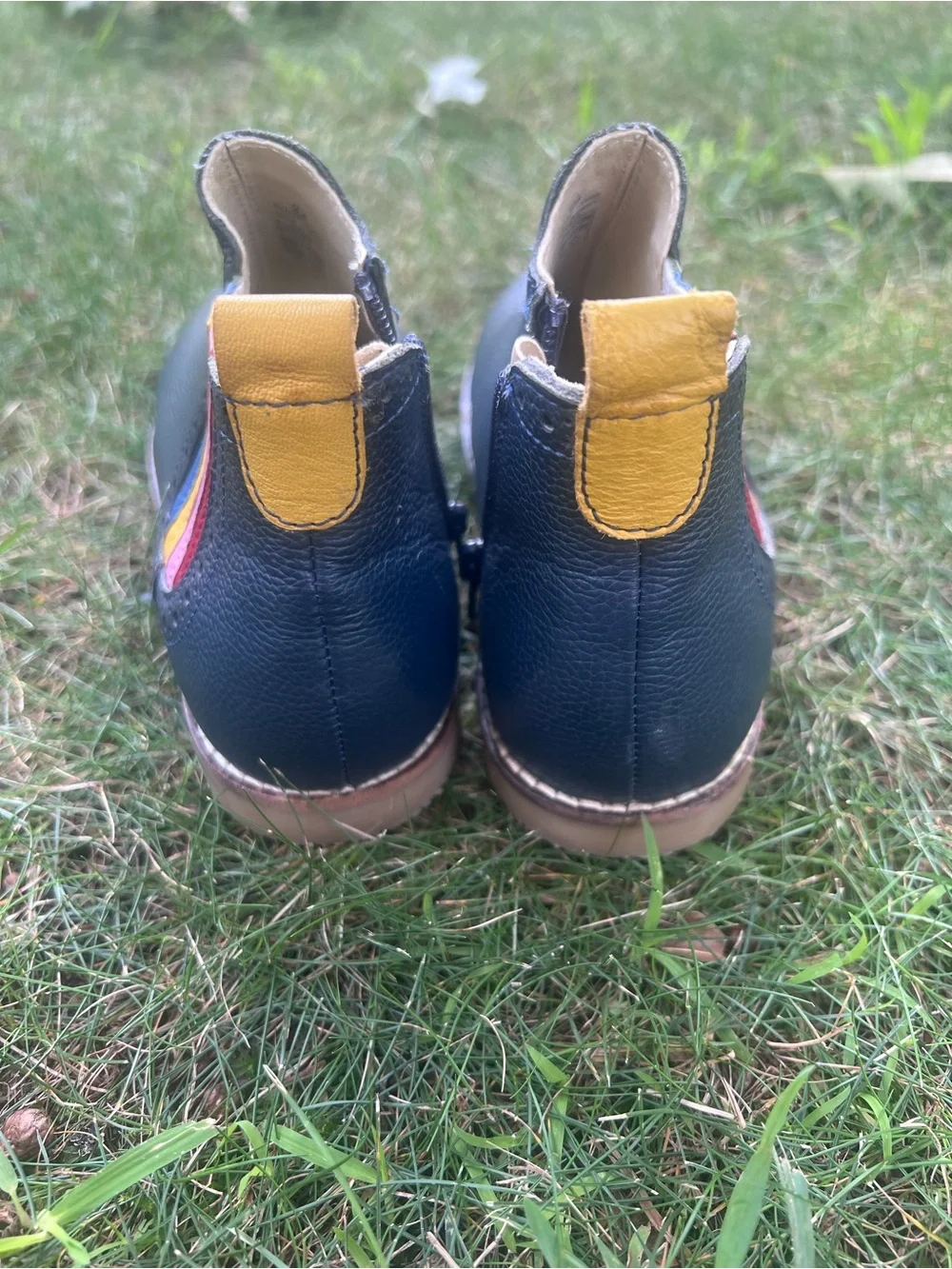 Mini Boden Leather Chelsea Boots - Size 34